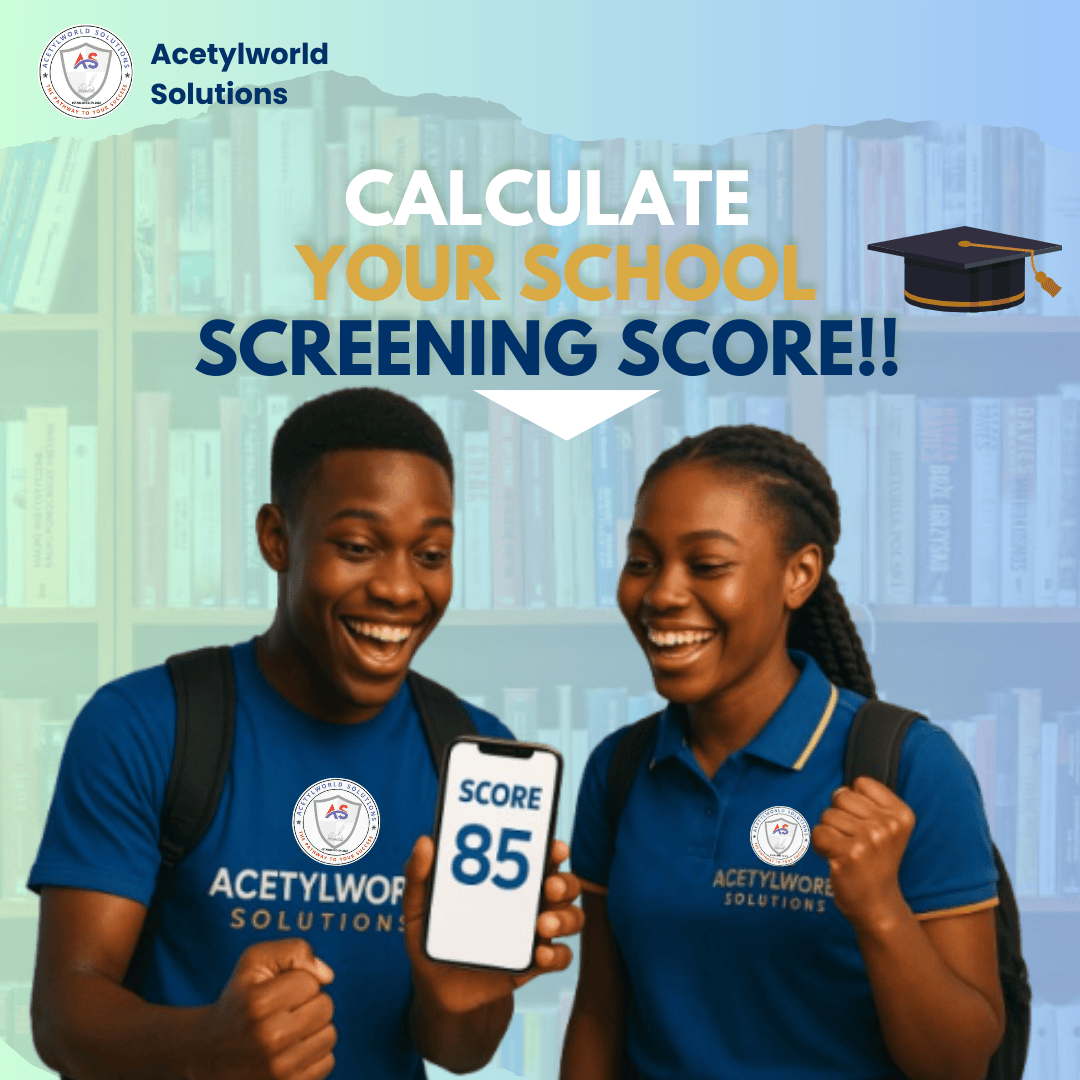Introducing the University Screening Calculator – Powered by Acetylworld Solutions